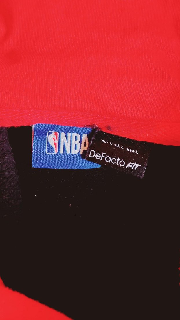 Kırmızı Kapüşonlu Erkek Sweatshirt - Görsel 4