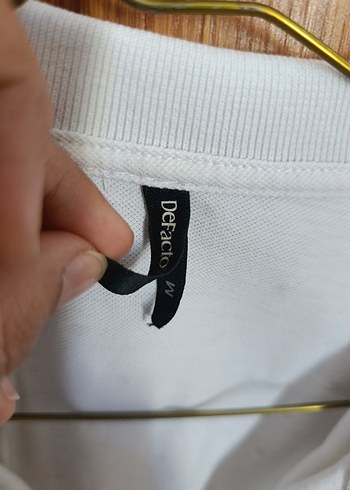 defacto M beden simli yıldızlı Kısa Kollu Beyaz Yakalı Gömlek - Görsel 5