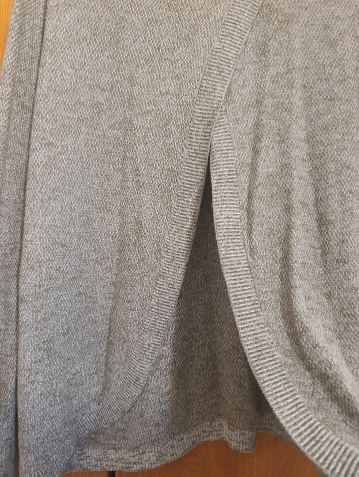 Banana Republic M Gri Kadın Triko Uzun Kollu Kazak - Görsel 3