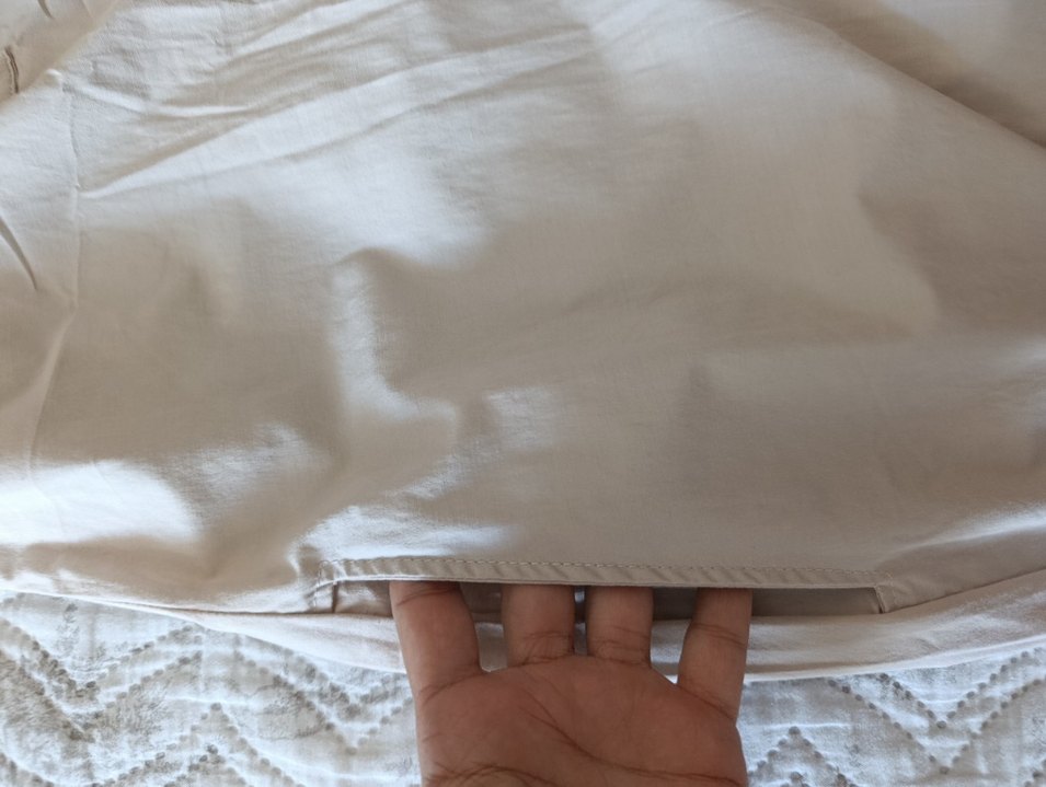 Burberry Bej Kolsuz Pamuklu Gömlek elbise - Görsel 5