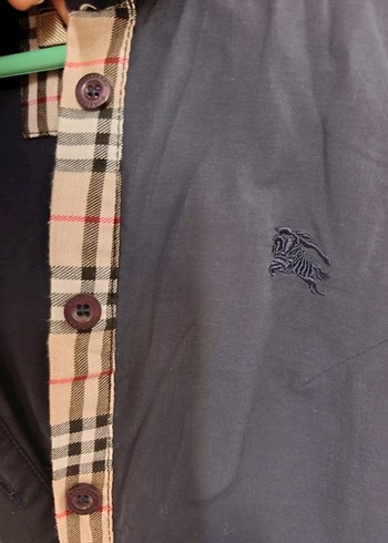Burberry S beden Lacivert gömlek Elbise - Görsel 5