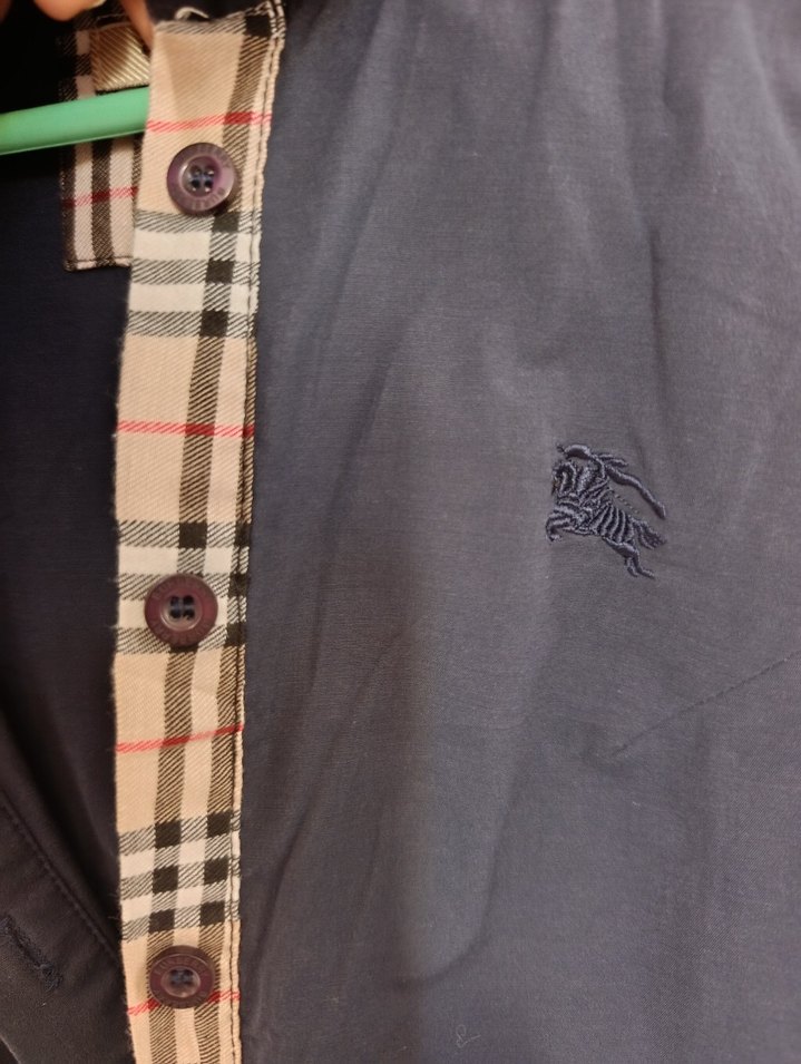 Burberry S beden Lacivert gömlek Elbise - Görsel 5