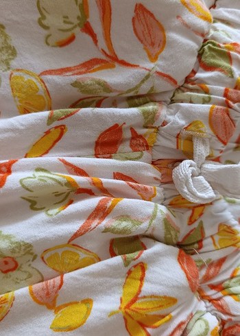 çocuk Bohem Pilili Midi Pantolon - Görsel 4