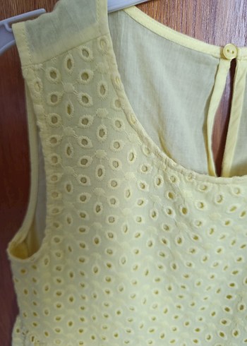 Zara 8 yaş sarı bluz - Görsel 3