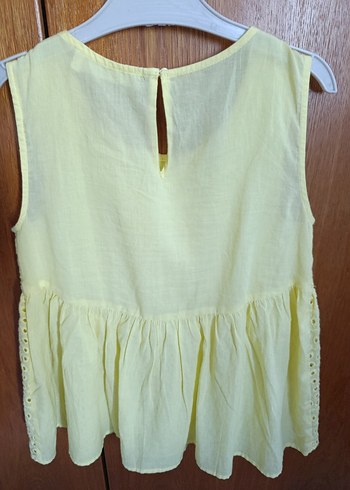 Zara 8 yaş sarı bluz - Görsel 4