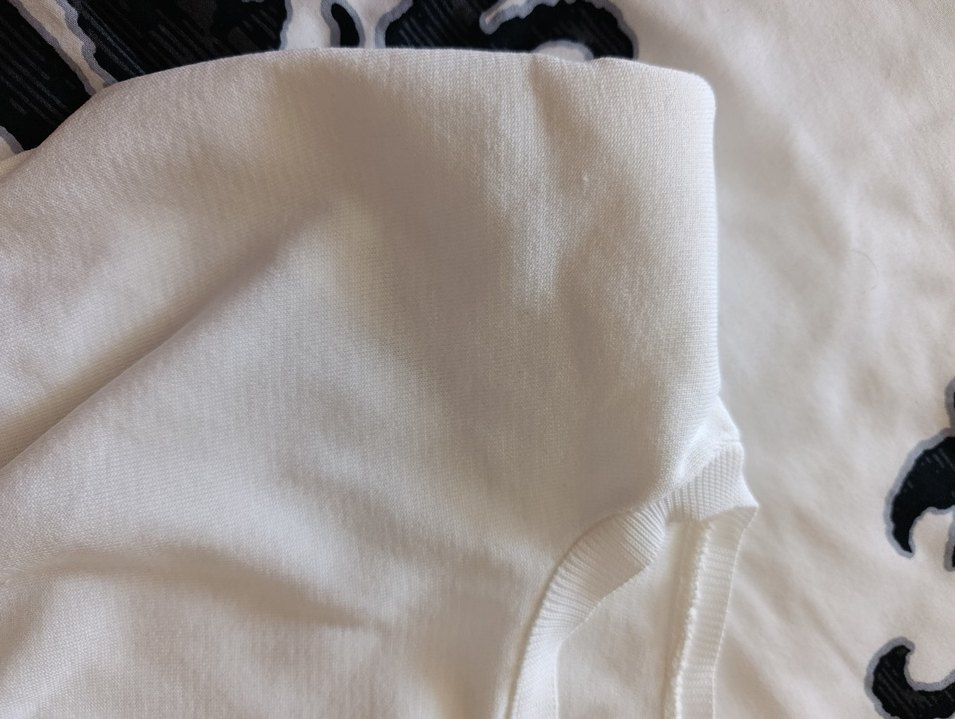 Kadın Beyaz Pamuklu Pilili Triko - Görsel 5