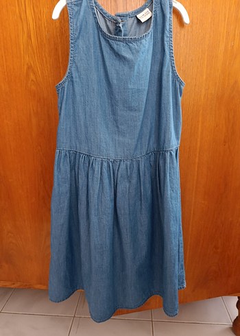 LCW 7-8 yaş kot elbise - Görsel 3