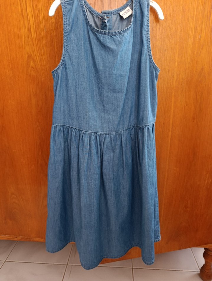 LCW 7-8 yaş kot elbise - Görsel 3