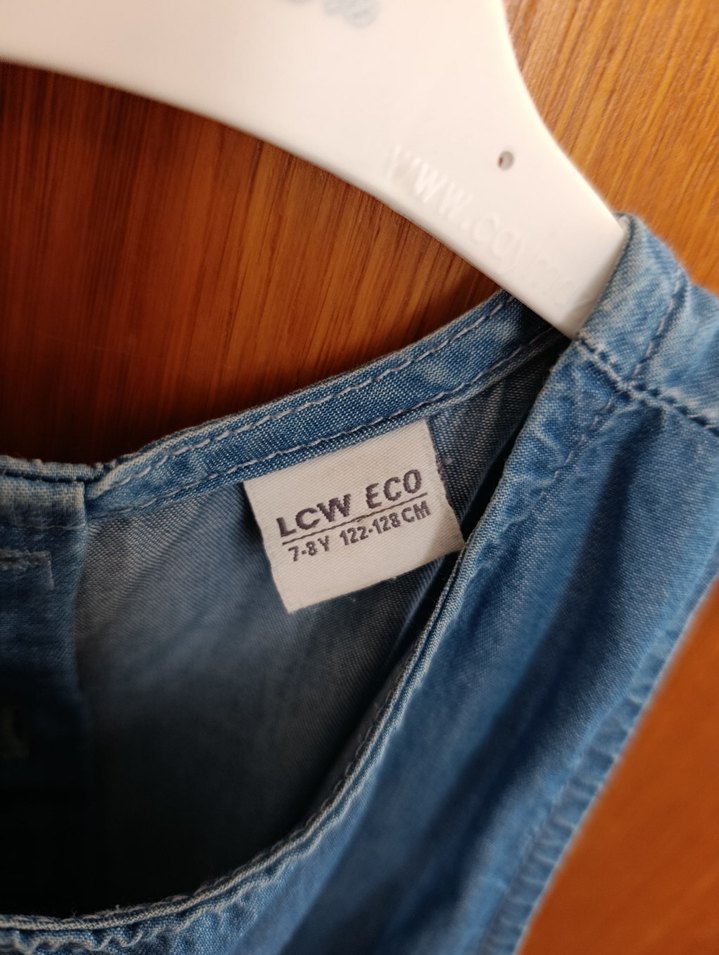 LCW 7-8 yaş kot elbise - Görsel 2