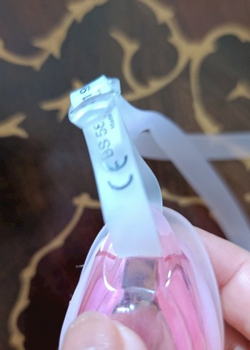 Pembe Elastik Yüzücü Gözlüğü - Görsel 3