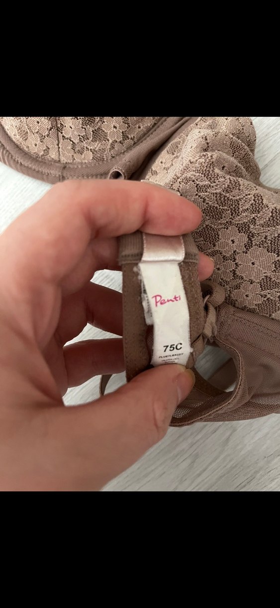 Dantel Detaylı Bej Bohem Sütyen - Görsel 2