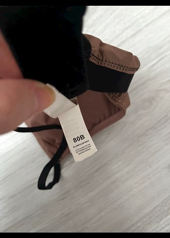 Bej Spor Sütyeni Siyah Detaylı - Görsel 4