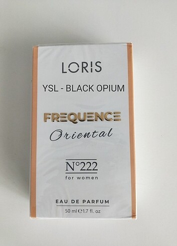 LORİS K-222 MUADİL PARFÜM - YSL BLACK OPIUM 