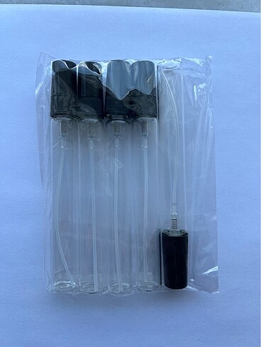 10Ml siyah cam parfüm şişesi