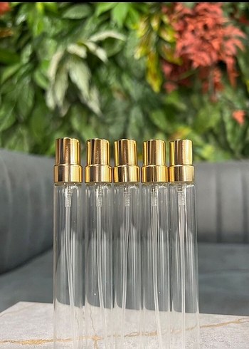 10 ml cam gold Parfüm Şişesi