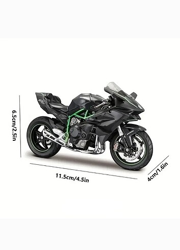 Beden Maisto 1:18 Kawasaki H2R motor figürü