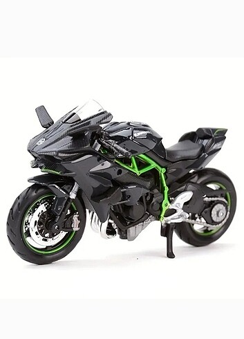 Beden Renk Maisto 1:18 Kawasaki H2R motor figürü