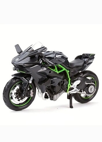  Beden Maisto Kawasaki H2R 1:18 Motorsiklet figürü
