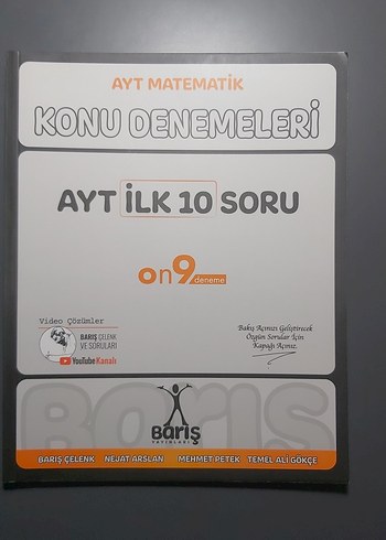AYT Matematik Konu Denemeleri Kitabı