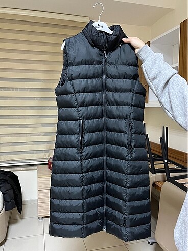 diğer Beden siyah Renk Şişme mont kolsuz