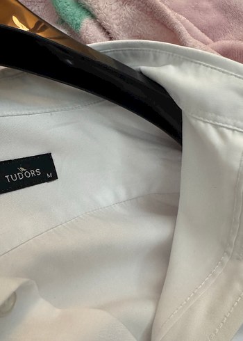 Düğmeli Beyaz Slim Fit Long Erkek Gömlek - Görsel 4