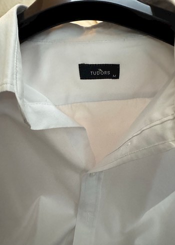 Düğmeli Beyaz Slim Fit Long Erkek Gömlek - Görsel 3