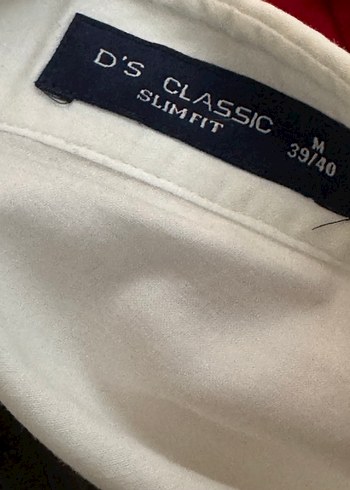 Düğmeli Beyaz Slim Fit Erkek Gömlek - Görsel 3