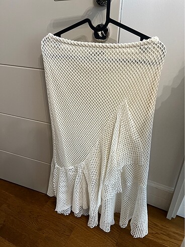 ZARA midi volanlı etek
