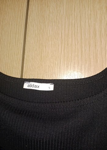 Addax Siyah Midi Basic Kadın Elbise