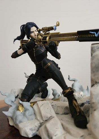 Arcane Caitlyn Figürü - Görsel 3