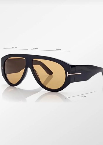 Siyah Turuncu Güneş Gözlüğü - Görsel 5