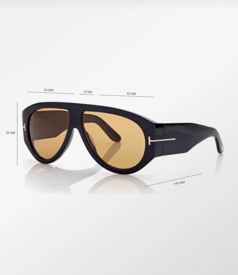 Siyah Turuncu Güneş Gözlüğü - Görsel 5