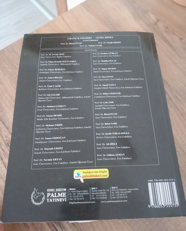 Genel Kimya Temel Kavramlar Kitabı - Görsel 5