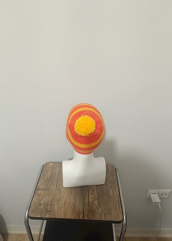 Renkli Kadın Örgü Bere - Görsel 3