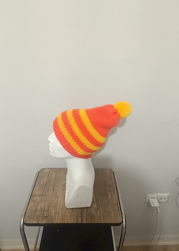 Renkli Kadın Örgü Bere - Görsel 2