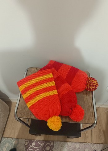 Renkli Örgü Kadın Bere - Görsel 2