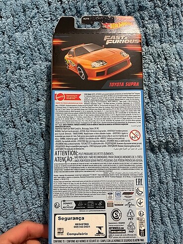 Beden Hot wheels fast and furious series