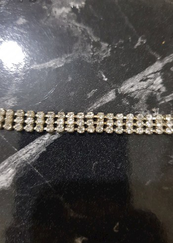 gümüş  Renkli Payetli Kadın Bileklik - Görsel 2