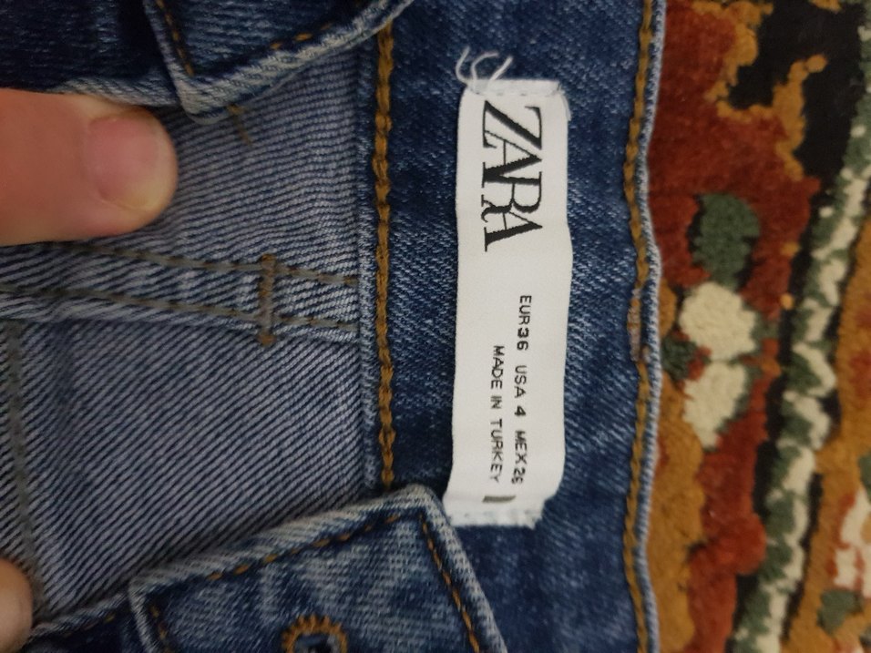 mom jeans  Mavi Denim Pantolon - Görsel 2