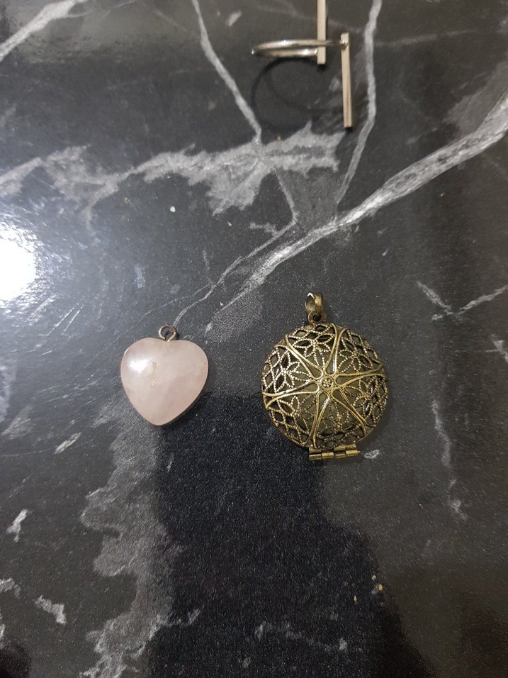 Gri İşlemeli Payetli Kadın Broş - Görsel 5