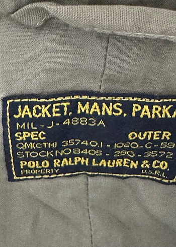 Vintage Erkek Ceket Amerikan Bayrak Rozeti - Görsel 4