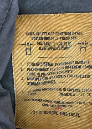 Vintage Erkek Ceket Amerikan Bayrak Rozeti - Görsel 14