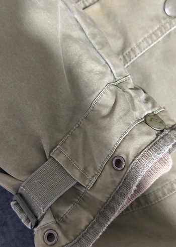 Vintage Erkek Ceket Amerikan Bayrak Rozeti - Görsel 6