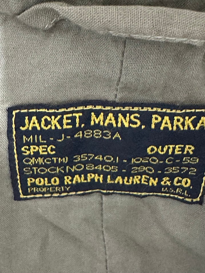 Vintage Erkek Ceket Amerikan Bayrak Rozeti - Görsel 4