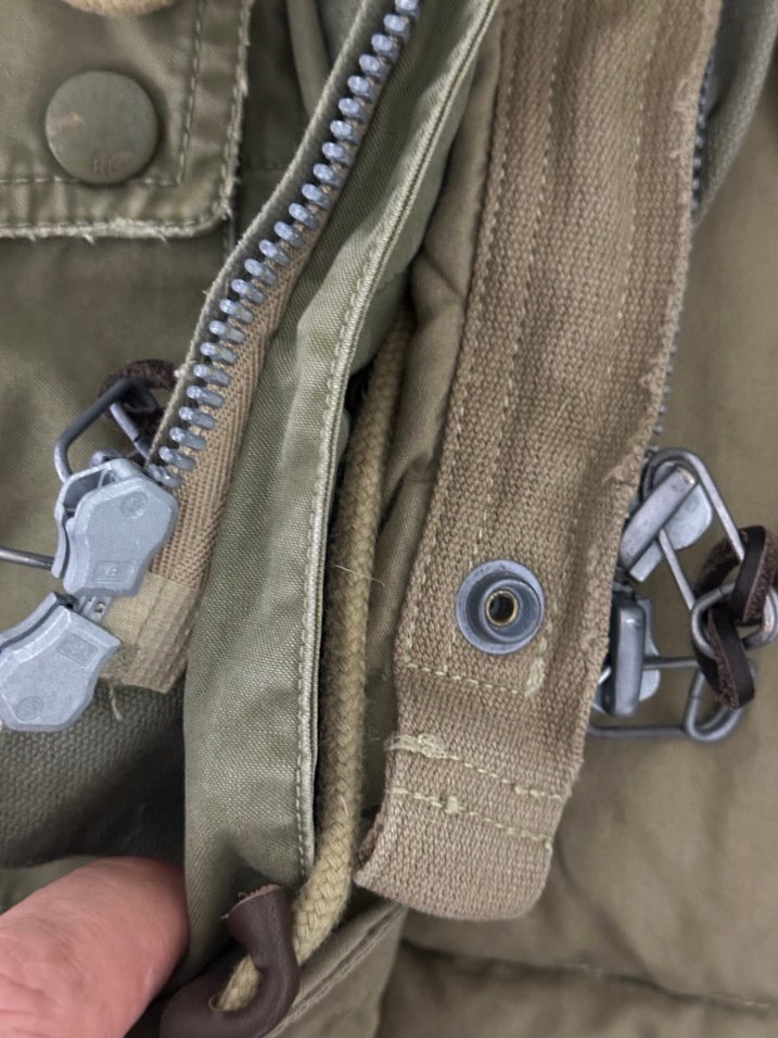 Vintage Erkek Ceket Amerikan Bayrak Rozeti - Görsel 5