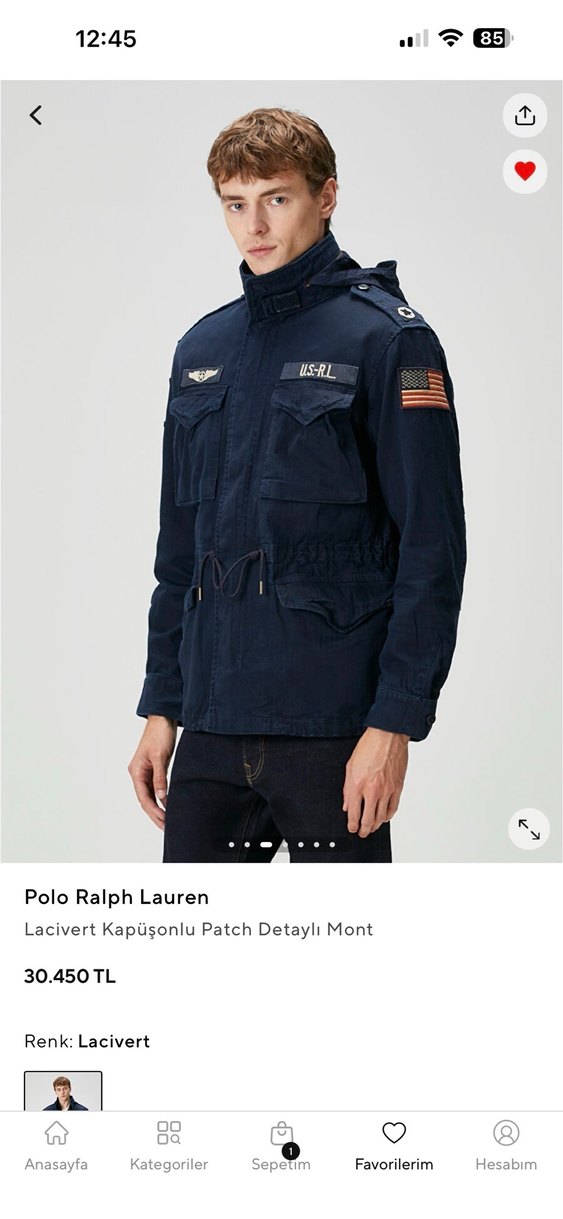 Polo m65 ceket - Görsel 4
