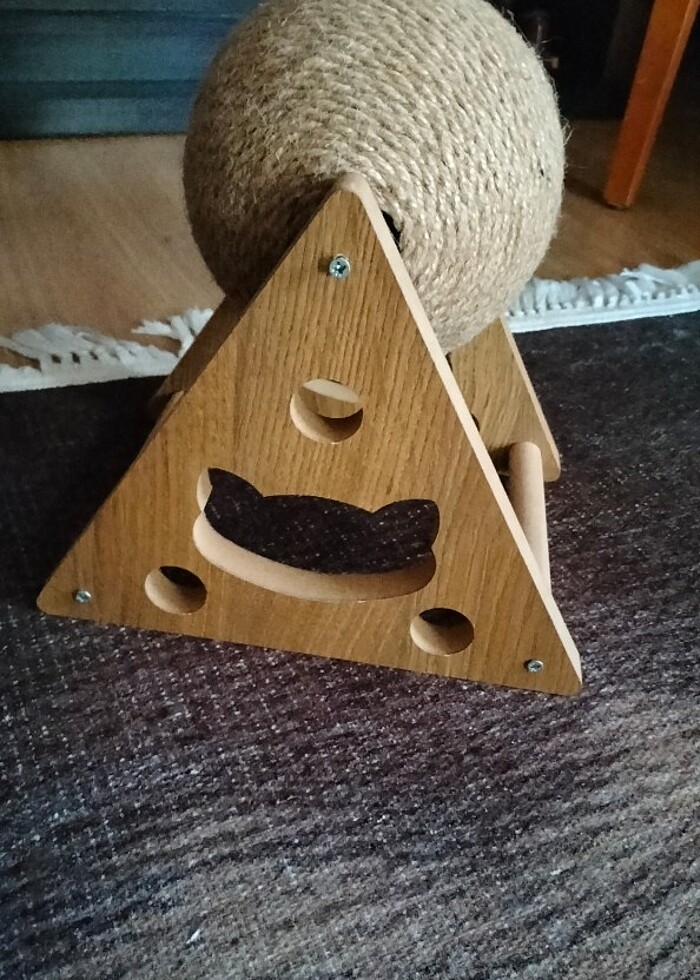 Kedi tırmalama topu - Görsel 3