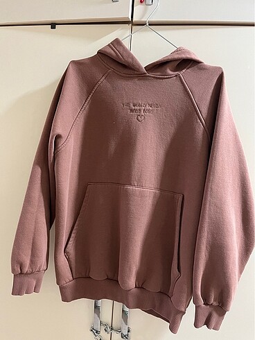 Kahverengi şardonlu sweat