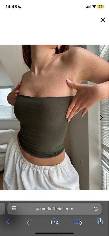 Straplez crop
