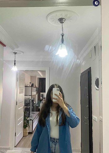 Mavi gömlek - Görsel 5